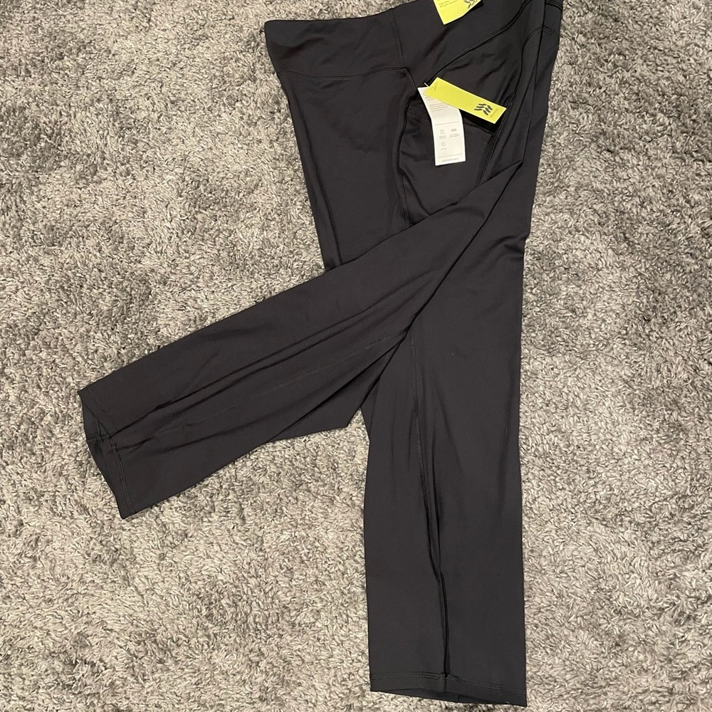 High Rise Straight Leg Yogas